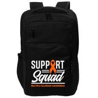 Ms Warrior Ms Support Squad Multiple Sclerosis Awareness Impact Tech Backpack