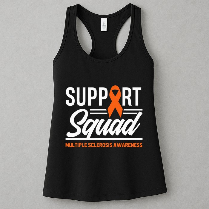 Ms Warrior Ms Support Squad Multiple Sclerosis Awareness Womens Tank Top