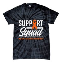Ms Warrior Ms Support Squad Multiple Sclerosis Awareness Tie-Dye T-Shirt
