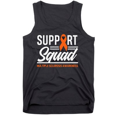 Ms Warrior Ms Support Squad Multiple Sclerosis Awareness Tank Top