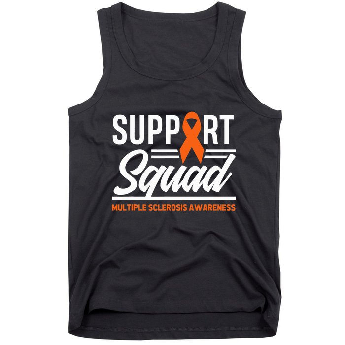 Ms Warrior Ms Support Squad Multiple Sclerosis Awareness Tank Top