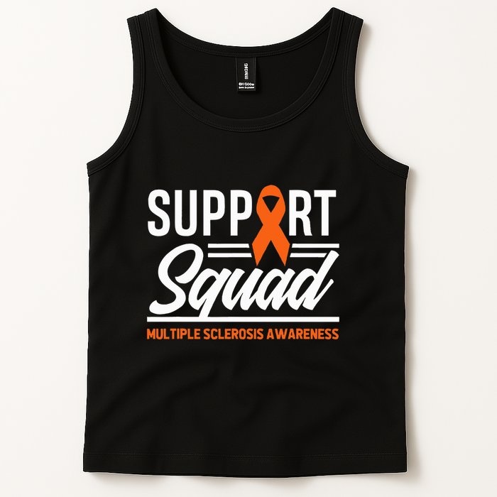 Ms Warrior Ms Support Squad Multiple Sclerosis Awareness Tank Top
