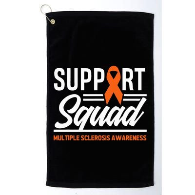 Ms Warrior Ms Support Squad Multiple Sclerosis Awareness Golf Towel