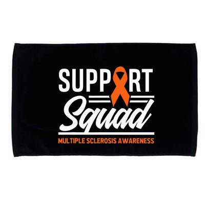 Ms Warrior Ms Support Squad Multiple Sclerosis Awareness Microfiber Hand Towel