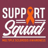 Ms Warrior Ms Support Squad Multiple Sclerosis Awareness 16oz Travel Tumbler