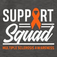 Ms Warrior Ms Support Squad Multiple Sclerosis Awareness Vector Backpack