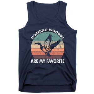 Morning Woody My Favorite Duck Hunting Funny Hunter Tank Top