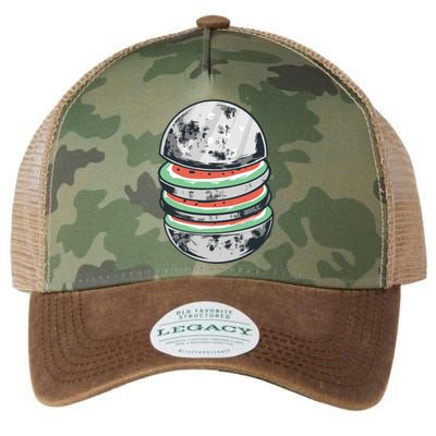 Moon Watermelon Legacy Tie Dye Trucker Hat