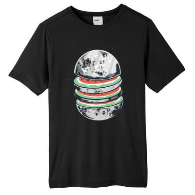 Moon Watermelon Tall Fusion ChromaSoft Performance T-Shirt