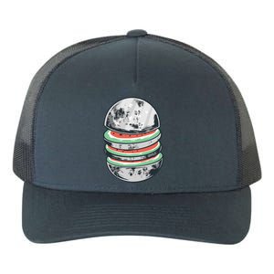 Moon Watermelon Yupoong Adult 5-Panel Trucker Hat