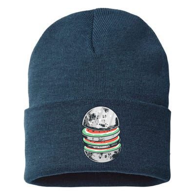 Moon Watermelon Sustainable Knit Beanie