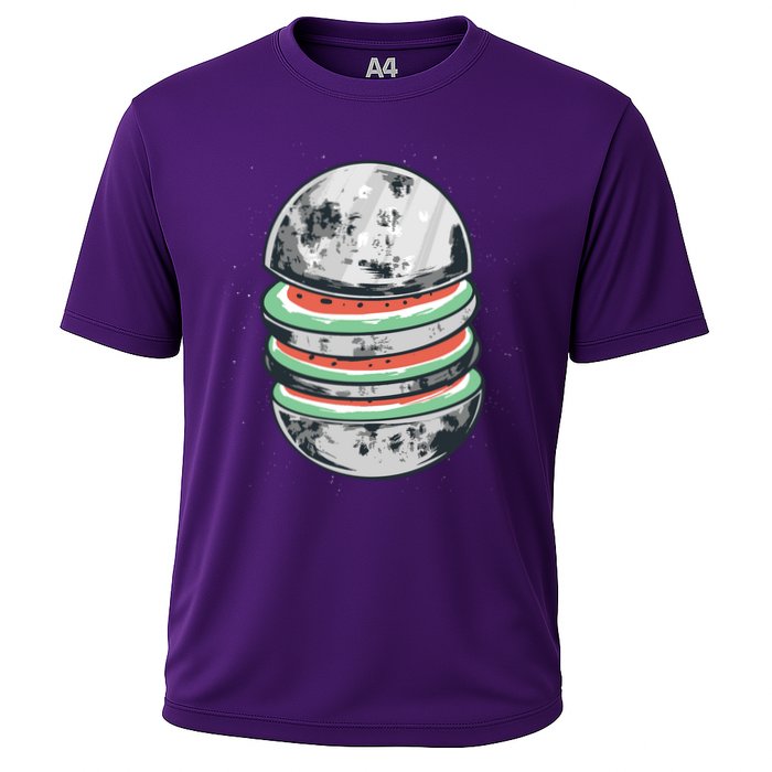 Moon Watermelon Cooling Performance Crew T-Shirt
