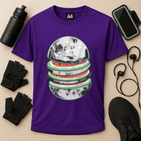 Moon Watermelon Cooling Performance Crew T-Shirt