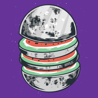 Moon Watermelon T-Shirt