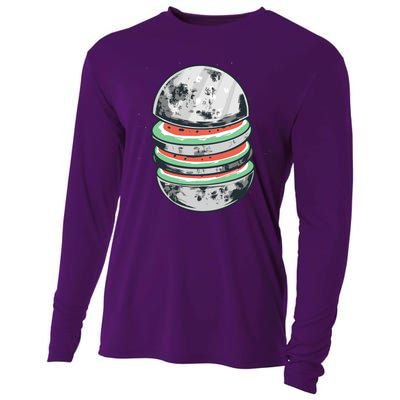 Moon Watermelon Cooling Performance Long Sleeve Crew