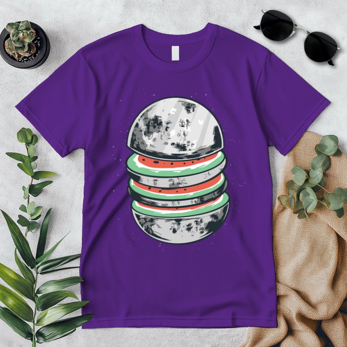 Moon Watermelon Premium T-Shirt