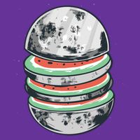 Moon Watermelon Premium T-Shirt
