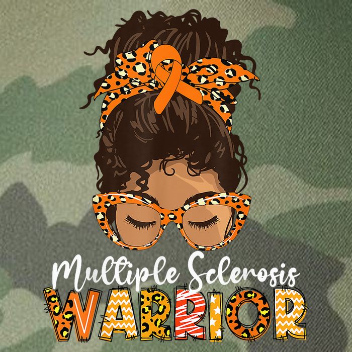 MS Warrior Messy Bun - Multiple Sclerosis Awareness Legacy Tie Dye Trucker Hat