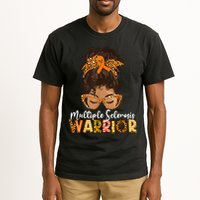 MS Warrior Messy Bun - Multiple Sclerosis Awareness Tall T-Shirt