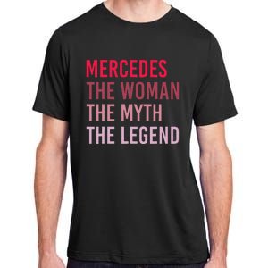 Mercedes Woman Myth Legend Personalized Name Birthday Gift Adult ChromaSoft Performance T-Shirt