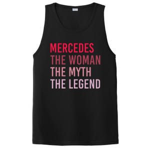 Mercedes Woman Myth Legend Personalized Name Birthday Gift PosiCharge Competitor Tank