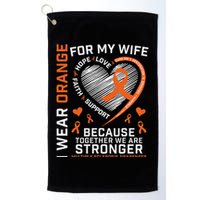 Ms Wife Multiple Sclerosis Ms Awareness Golf Towel