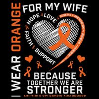 Ms Wife Multiple Sclerosis Ms Awareness Cropped Pullover Crew