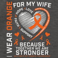 Ms Wife Multiple Sclerosis Ms Awareness Vector Backpack