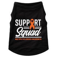 Ms Warrior Ms Support Squad Multiple Sclerosis Awareness Cute Gift Doggie Tank
