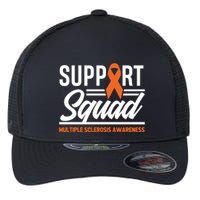 Ms Warrior Ms Support Squad Multiple Sclerosis Awareness Cute Gift Flexfit Unipanel Trucker Cap