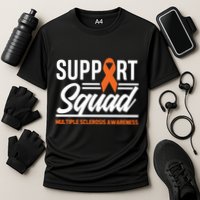 Ms Warrior Ms Support Squad Multiple Sclerosis Awareness Cute Gift Performance Shirt