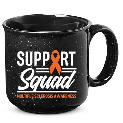 Ms Warrior Ms Support Squad Multiple Sclerosis Awareness Cute Gift 15oz Campfire Ceramic Mug
