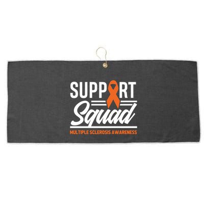 Ms Warrior Ms Support Squad Multiple Sclerosis Awareness Cute Gift Large Microfiber Waffle Golf Towel