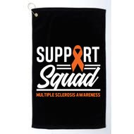 Ms Warrior Ms Support Squad Multiple Sclerosis Awareness Cute Gift Golf Towel