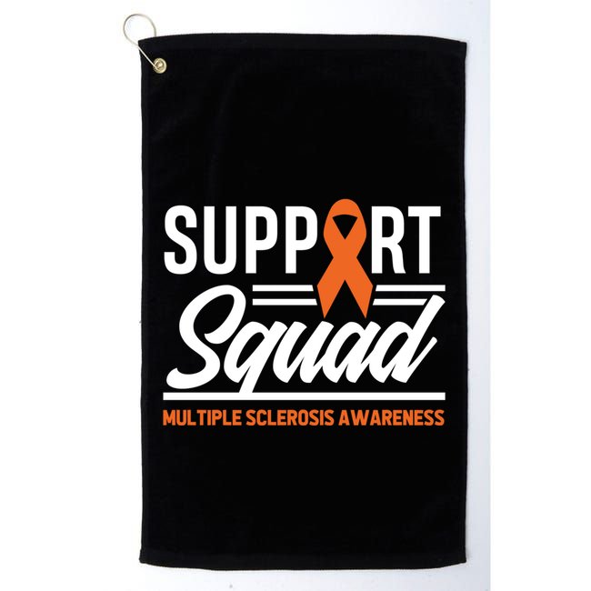 Ms Warrior Ms Support Squad Multiple Sclerosis Awareness Cute Gift Golf Towel