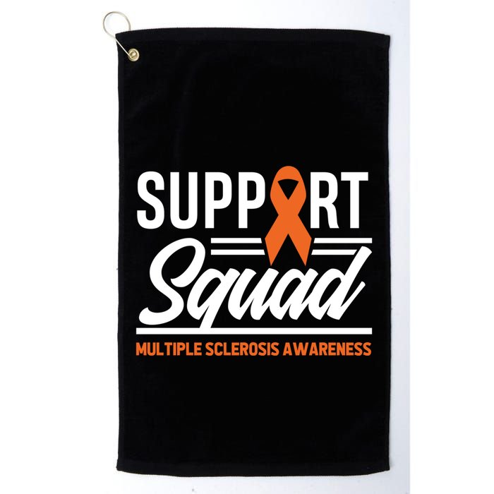 Ms Warrior Ms Support Squad Multiple Sclerosis Awareness Cute Gift Golf Towel