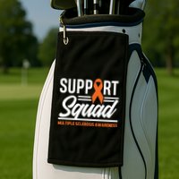 Ms Warrior Ms Support Squad Multiple Sclerosis Awareness Cute Gift Golf Towel