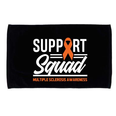 Ms Warrior Ms Support Squad Multiple Sclerosis Awareness Cute Gift Microfiber Hand Towel