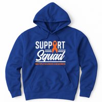 Ms Warrior Ms Support Squad Multiple Sclerosis Awareness Cute Gift Hoodie