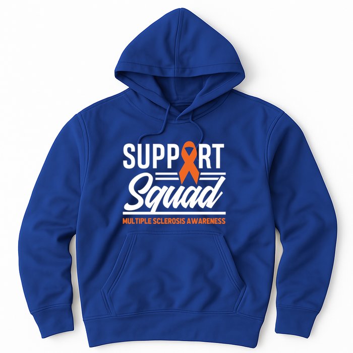 Ms Warrior Ms Support Squad Multiple Sclerosis Awareness Cute Gift Hoodie