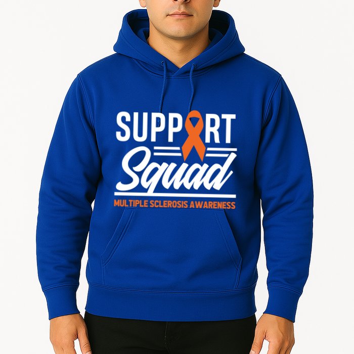 Ms Warrior Ms Support Squad Multiple Sclerosis Awareness Cute Gift Hoodie