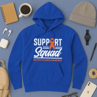 Ms Warrior Ms Support Squad Multiple Sclerosis Awareness Cute Gift Hoodie