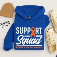 Ms Warrior Ms Support Squad Multiple Sclerosis Awareness Cute Gift Hoodie