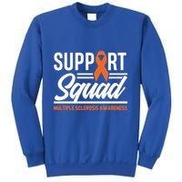 Ms Warrior Ms Support Squad Multiple Sclerosis Awareness Cute Gift Sweatshirt
