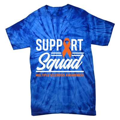 Ms Warrior Ms Support Squad Multiple Sclerosis Awareness Cute Gift Tie-Dye T-Shirt