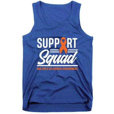 Ms Warrior Ms Support Squad Multiple Sclerosis Awareness Cute Gift Tank Top