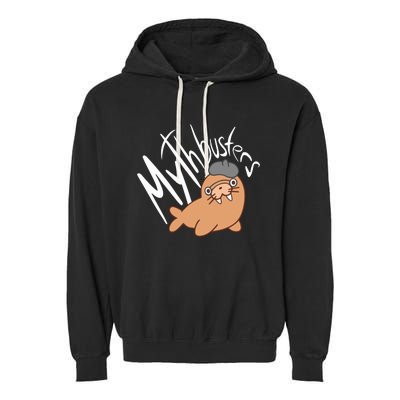 Mythbusters Walrus Garment-Dyed Fleece Hoodie