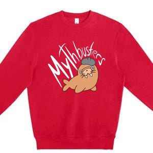 Mythbusters Walrus Premium Crewneck Sweatshirt