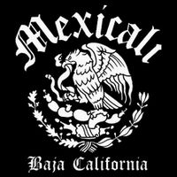 Mexicali With Mexican Emblem Mexicali Drawstring Bag