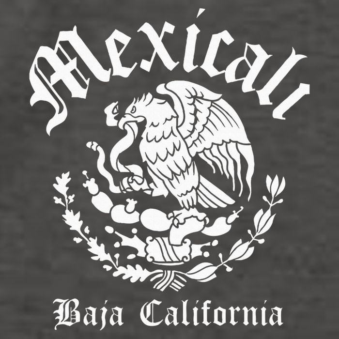 Mexicali With Mexican Emblem Mexicali Vector Backpack